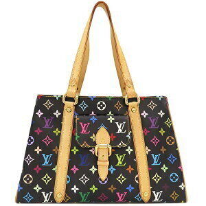 Louis Vuitton Aurelia Shoulder Bag Multicolore Multicolor Noir Black Tote